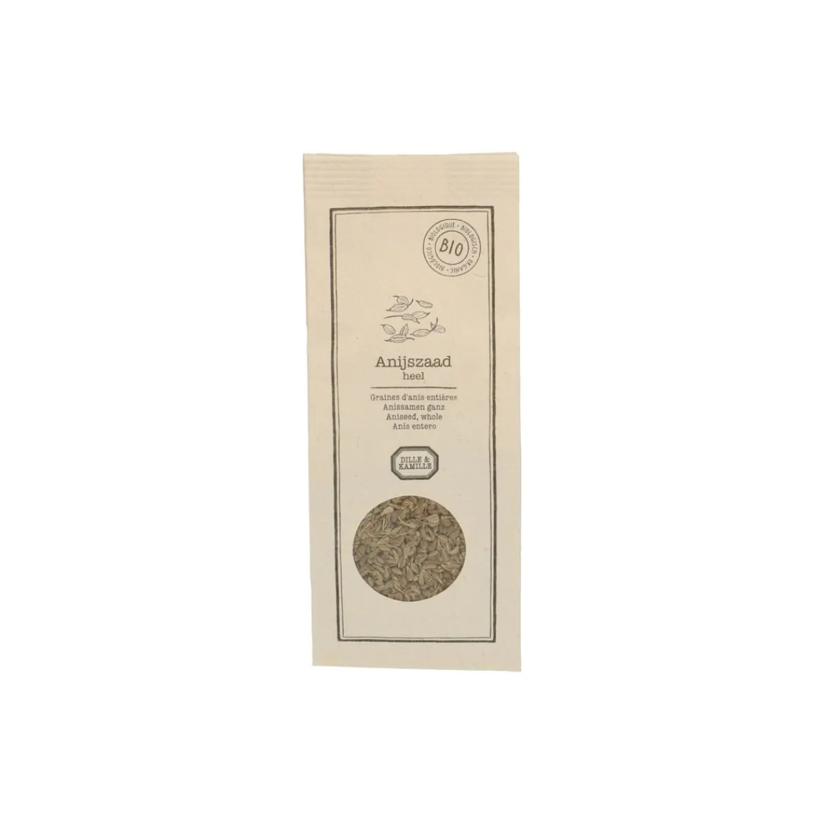 Specerijen|Kruiden*DILLE & KAMILLE Anijszaad heel, biologisch, 45 g