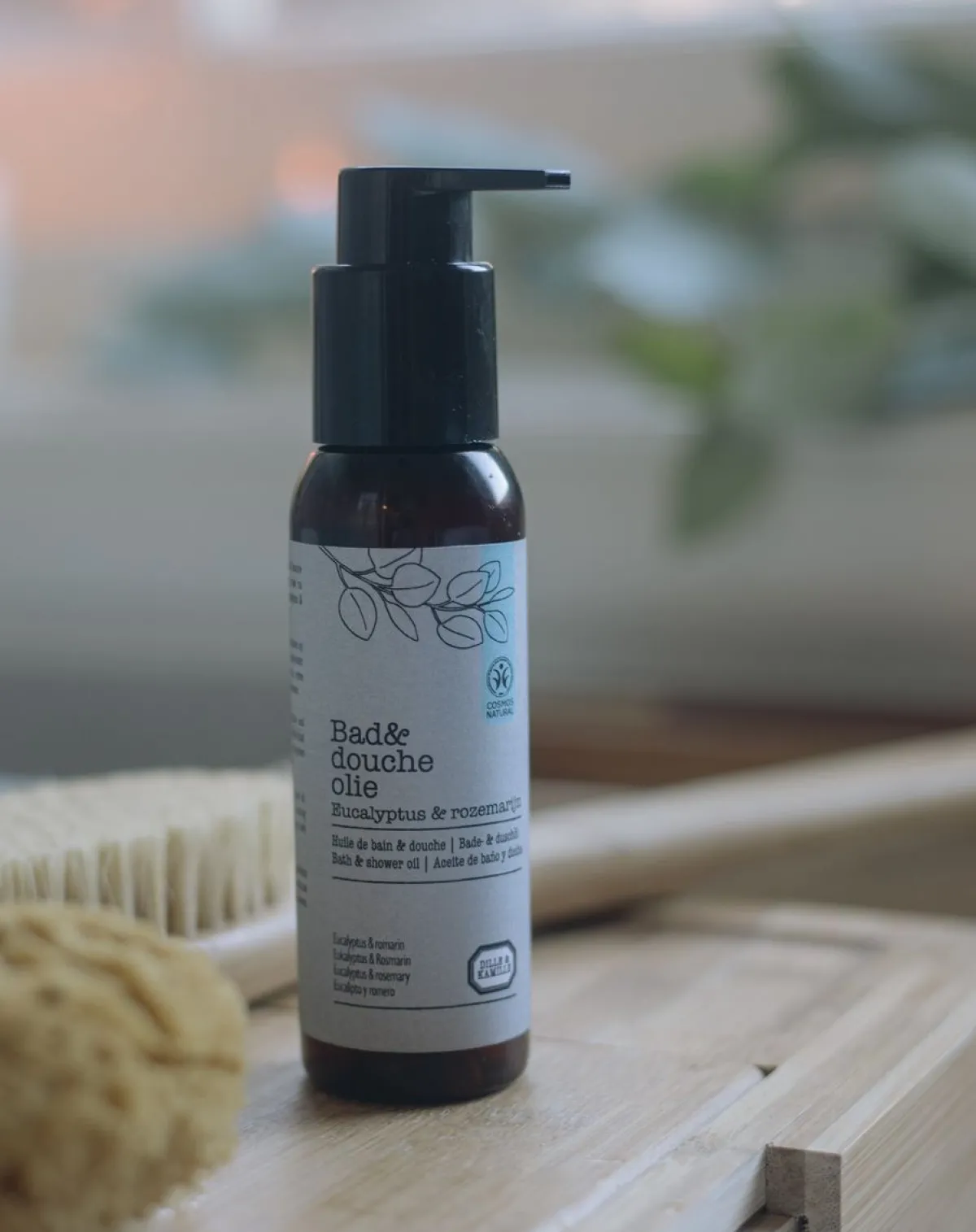 Lichaamsverzorging|Badzout*DILLE & KAMILLE Bad- & doucheolie, lavendel & ylang, 100 ml
