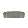 Bakvormen*DILLE & KAMILLE Bakring voor slof, rvs, 12 x 5 cm
