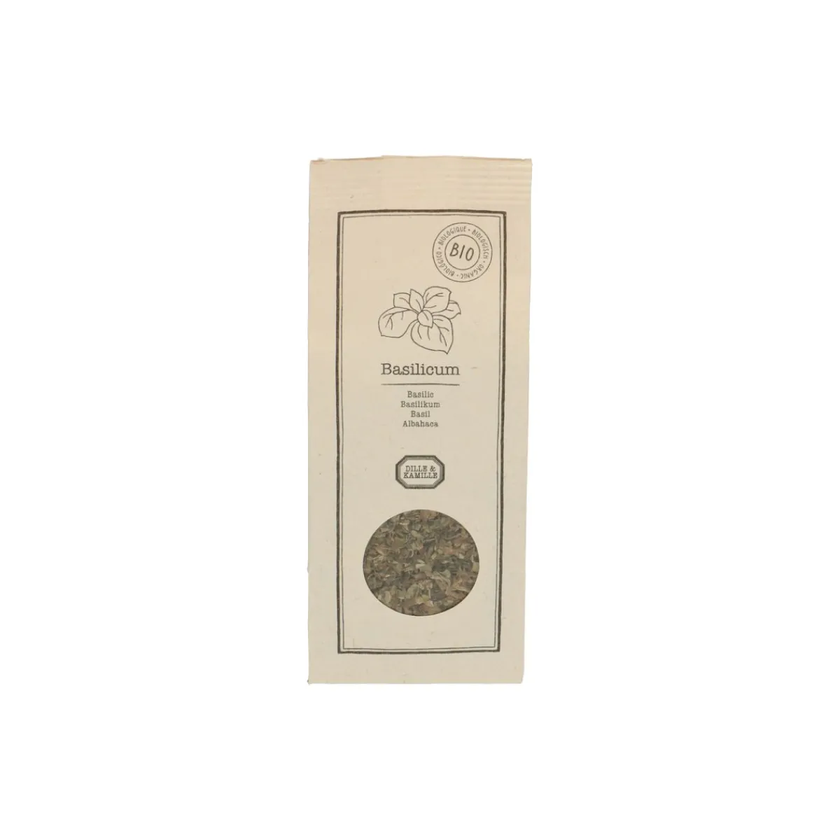 Kruiden*DILLE & KAMILLE Basilicum, biologisch, 25 g