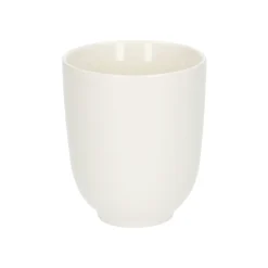 Koffiekopjes|Bekers En Mokken*DILLE & KAMILLE Beker, organisch, porselein, wit, Ø 8 cm