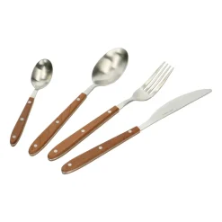 Besteksets*DILLE & KAMILLE Bestekset 'Bistro', rvs, 16-delig