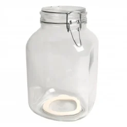 Inmaken & Wecken*DILLE & KAMILLE Beugelpot, glas, vierkant, 3 l