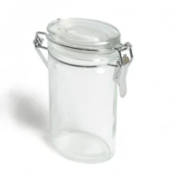 Inmaken & Wecken|Kruidenpotjes*DILLE & KAMILLE Beugelpotje, glas, ovaal, 100 ml