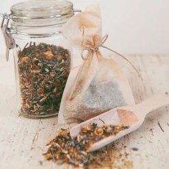 Inmaken & Wecken|Kruidenpotjes*DILLE & KAMILLE Beugelpotje, glas, ovaal, 100 ml