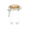 Inmaken & Wecken|Kruidenpotjes*DILLE & KAMILLE Beugelpotje met houten dop, glas, 90 ml
