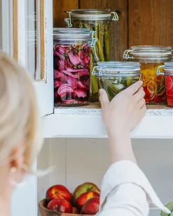 Inmaken & Wecken|Kruidenpotjes*DILLE & KAMILLE Beugelpotje, rond, 90 ml
