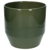 Bloempotten*DILLE & KAMILLE Bloempot, aardewerk, donkergroen, Ø 23 cm