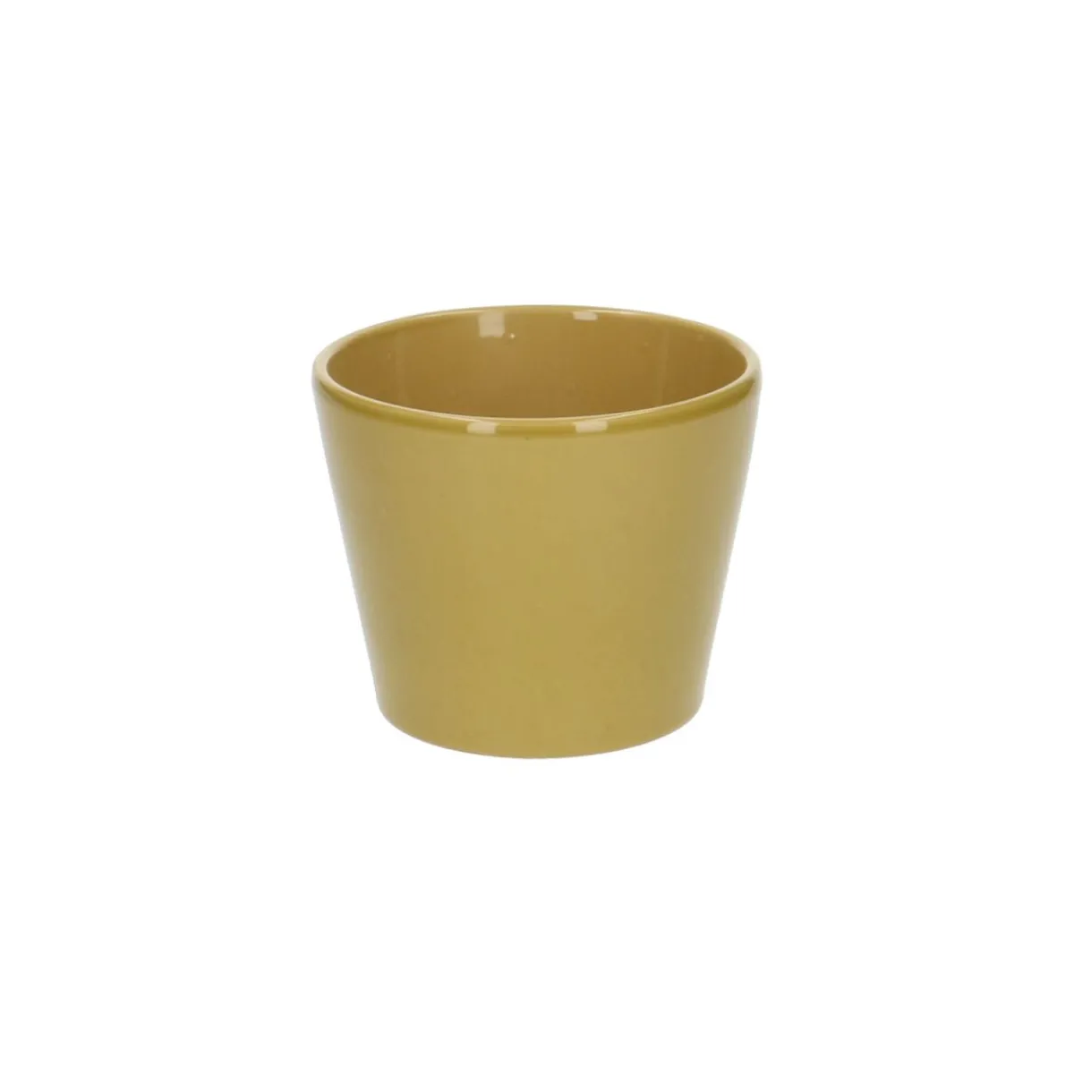 Bloempotten*DILLE & KAMILLE Bloempot, aardewerk, geel, Ø 12 cm