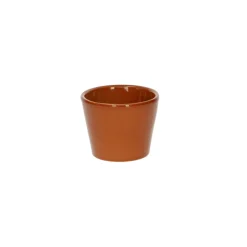 Bloempotten*DILLE & KAMILLE Bloempot, aardewerk, terracotta kleur, Ø7 cm