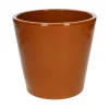 Bloempotten*DILLE & KAMILLE Bloempot, aardewerk, terracotta kleur, Ø20 cm