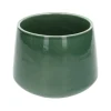 Bloempotten*DILLE & KAMILLE Bloempot 'Juul', aardewerk, groen, Ø 17 cm
