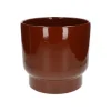 Bloempotten*DILLE & KAMILLE Bloempot 'Mara', aardewerk, terracotta Ø 24
