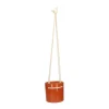 Bloempotten*DILLE & KAMILLE Bloempot met ophangkoord, terracotta, Ø 11 cm