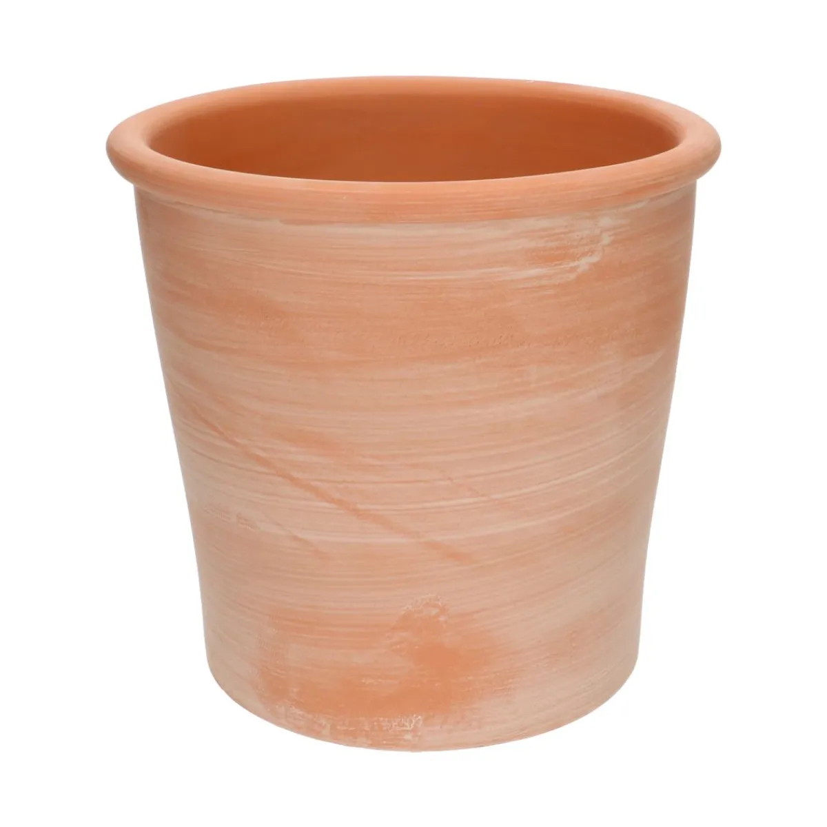 Terracotta Bloempotten*DILLE & KAMILLE Bloempot ronde rand, licht terracotta, ø 23 cm