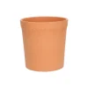 Terracotta Bloempotten*DILLE & KAMILLE Bloempot schulprand, terracotta, ø 17 cm