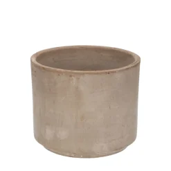 Terracotta Bloempotten*DILLE & KAMILLE Bloempot, terracotta, grijs, Ø 16 cm
