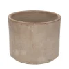 Terracotta Bloempotten*DILLE & KAMILLE Bloempot, terracotta, grijs, Ø 20 cm