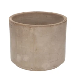 Terracotta Bloempotten*DILLE & KAMILLE Bloempot, terracotta, grijs, Ø 20 cm