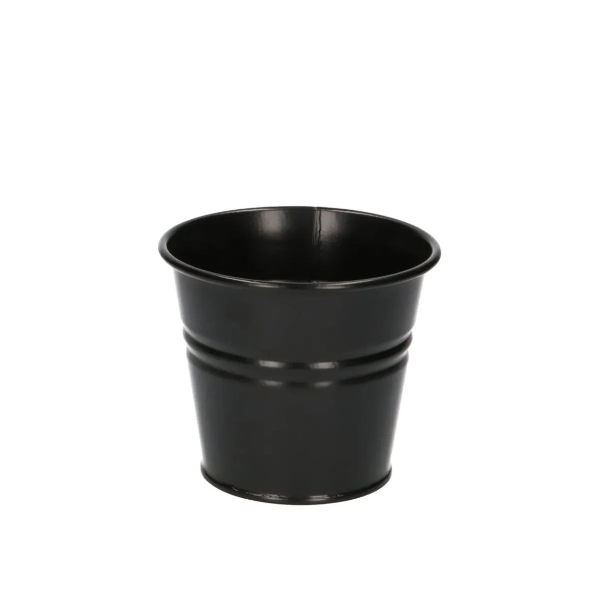 Bloempotten, Zink*DILLE & KAMILLE Bloempot, zink, mat zwart, Ø 11 cm