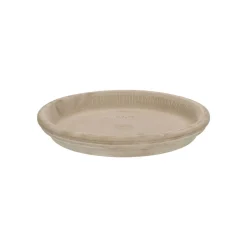 Terracotta Bloempotten|Kaarsenplateaus*DILLE & KAMILLE Bloempotschotel, terracotta, grijs, ø 25 cm
