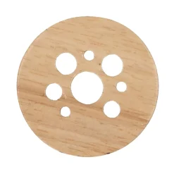 Vazen*DILLE & KAMILLE Bloemverdeler, rubberhout, Ø 6,5 cm