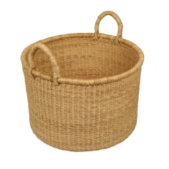Rieten Manden*DILLE & KAMILLE Bolgamand, Ø 37 cm