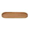 Kaarsenplateaus*DILLE & KAMILLE Bord, acaciahout, 27,5 x 10 cm