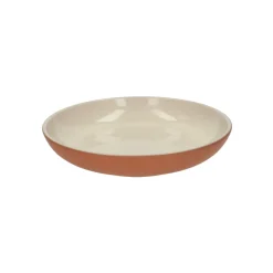 Borden|Serviessets*DILLE & KAMILLE Bord diep kiezel, terracotta, ø 23 cm