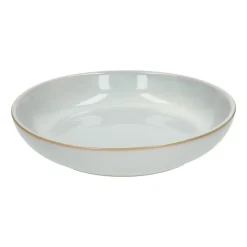 Serviessets|Borden*DILLE & KAMILLE Bord diep reactieve glazuur, steengoed, grijs, Ø 22 cm