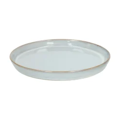 Borden|Serviessets*DILLE & KAMILLE Bord, steengoed, grijs reactieve glazuur, Ø 20,5 cm