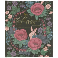 Tuinboeken|Schrijven & Tekenen*DILLE & KAMILLE Botanische tuin kleurboek, Maria Trolle