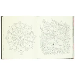 Tuinboeken|Schrijven & Tekenen*DILLE & KAMILLE Botanische tuin kleurboek, Maria Trolle