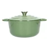 Pannen Vol Smaak|Bakken Met Peren*DILLE & KAMILLE Braadpan, gietijzer, groen, Ø 24 cm