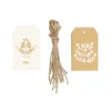 Cadeaulabels*DILLE & KAMILLE Cadeaulabels, decoratief, papier, 10 stuks