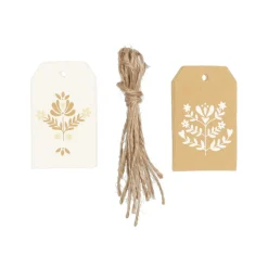 Cadeaulabels*DILLE & KAMILLE Cadeaulabels, decoratief, papier, 10 stuks