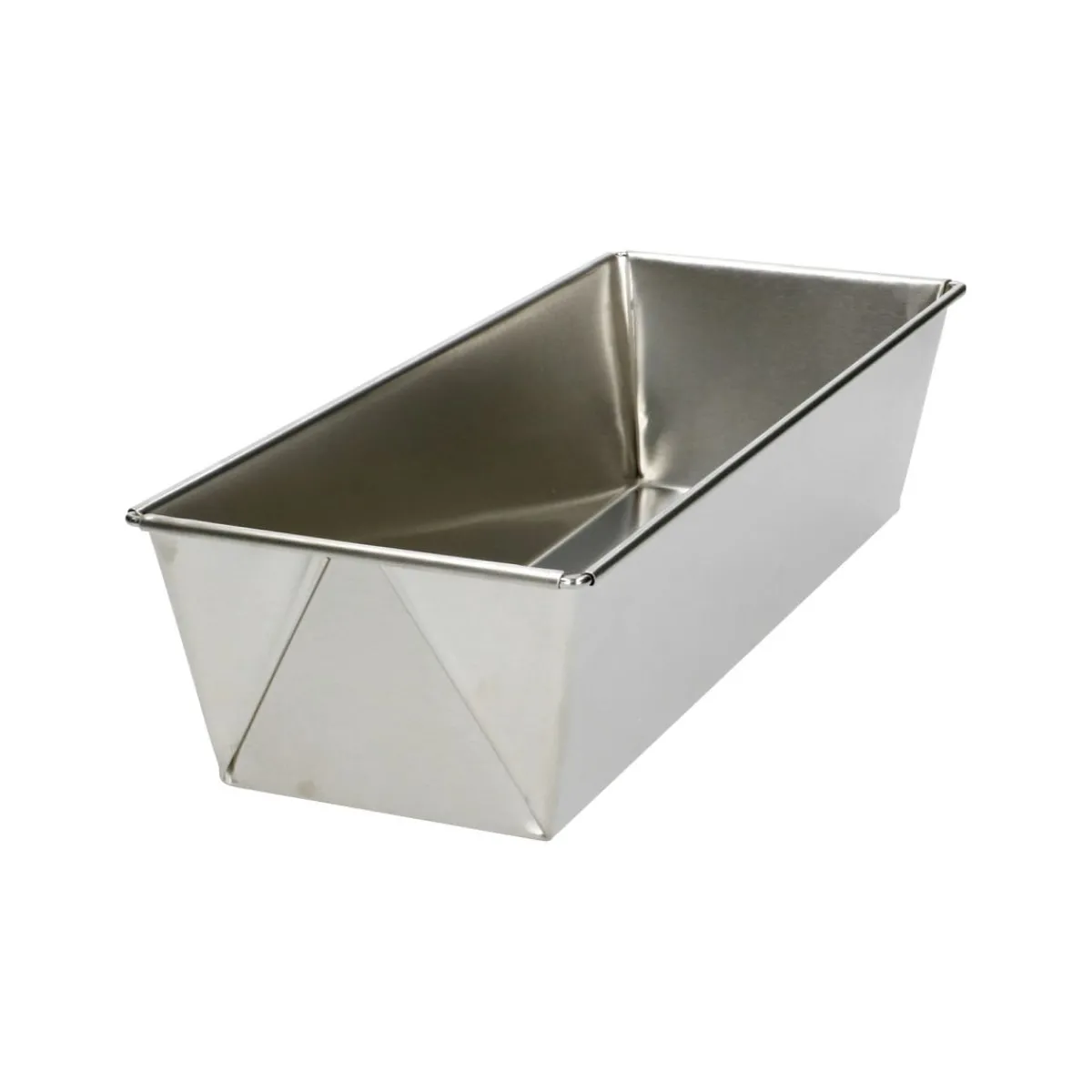 Bakvormen*DILLE & KAMILLE Cake/broodvorm, gerecycled rvs, PFAS-vrij, 28 cm x 11 cm