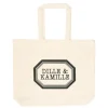 Canvas Tassen|Boodschappentassen*DILLE & KAMILLE Canvas tas, , bio-katoen, groot, 42 x 50 x 10 cm