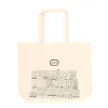 Canvas Tassen*DILLE & KAMILLE Canvas tas, , bio-katoen, gevels, groot, 48 x 40 x 10 cm