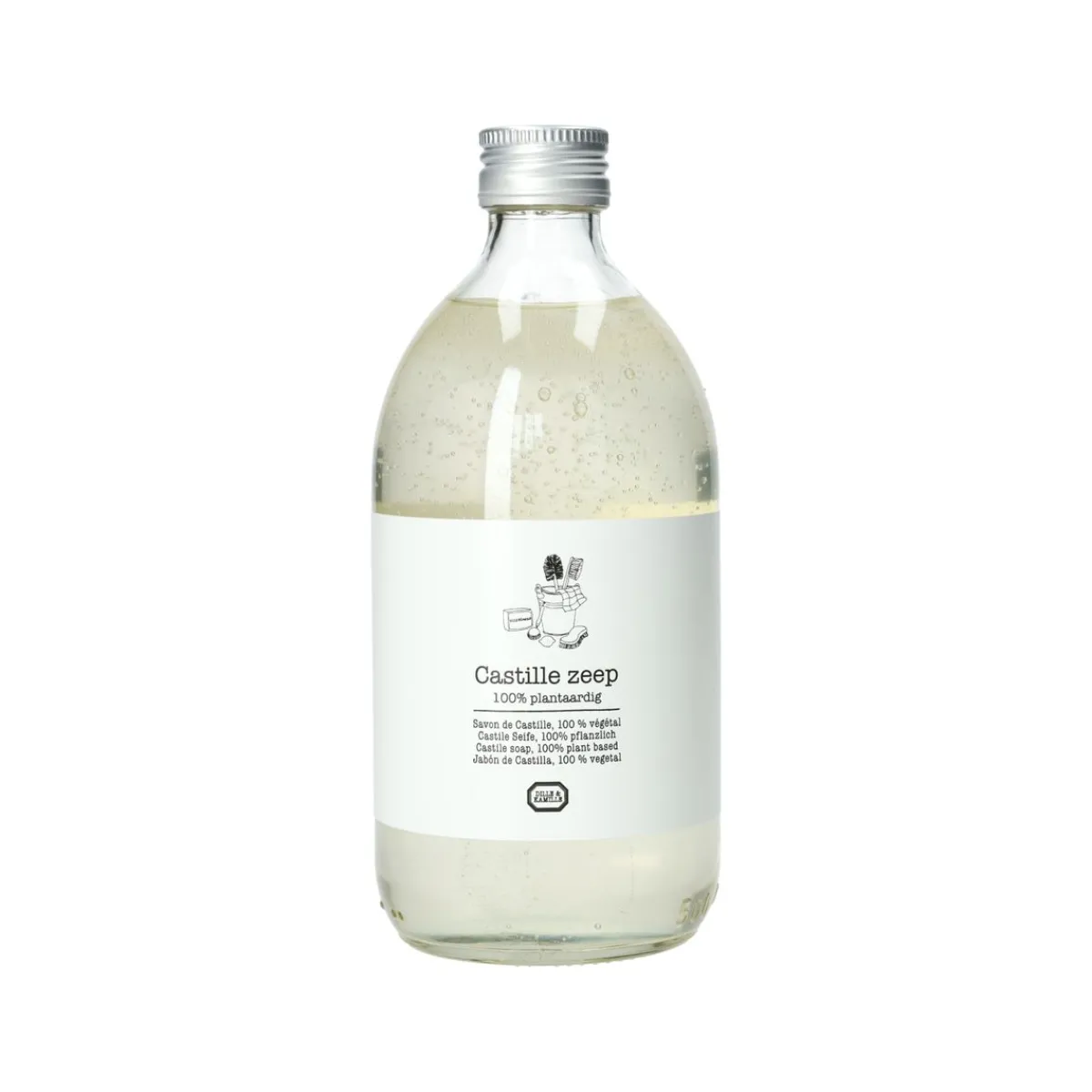 Schoonmaakmiddelen*DILLE & KAMILLE Castille-zeep, 500 ml