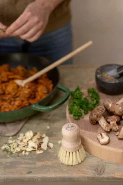 Bakken Met Peren|Keuken- & Schilmessen*DILLE & KAMILLE Champignonborstel, beukenhout en tampico vezel