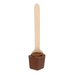 Chocolade|Chocolademelk*DILLE & KAMILLE Chocolade lepel voor chocolademelk, creamy caramel, biologisch, 30 gram