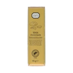 Chocolade*DILLE & KAMILLE Chocoladetablet, melk, pecan cookie, 45 g