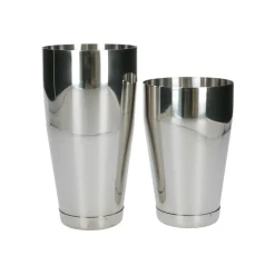 Glazen|Overige Keukenaccessoires*DILLE & KAMILLE Cocktailshaker, roestvrij staal, Ø9 x 27,5 cm