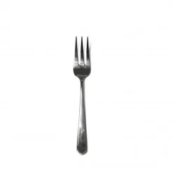 Vorken|Besteksets*DILLE & KAMILLE Dessert-/ taartvork  'Keulen', roestvrij staal, 14 cm