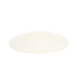 Borden|Serviessets*DILLE & KAMILLE Dinerbord, organisch, porselein, wit, Ø 27 cm