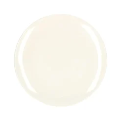 Borden|Serviessets*DILLE & KAMILLE Dinerbord, organisch, porselein, wit, Ø 27 cm