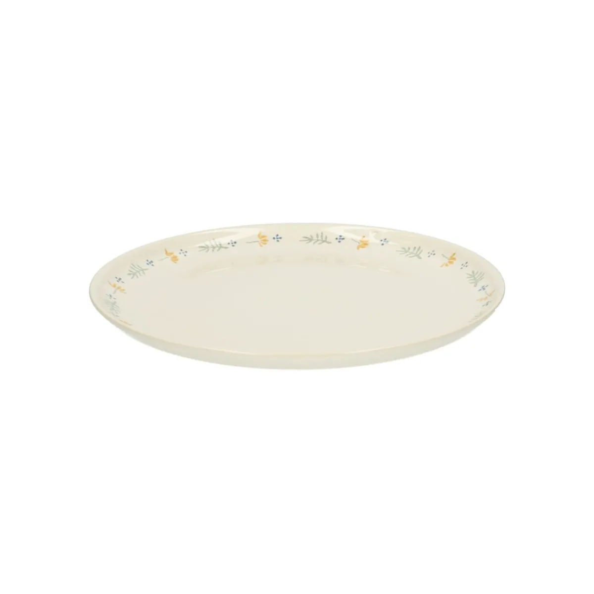 Goed Gevulde Hapjesplank|Borden*DILLE & KAMILLE Dinerbord, steengoed, strooitakje, Ø27,5 cm