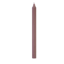 Dinerkaarsen*DILLE & KAMILLE Dinerkaars, oud roze, 27 cm