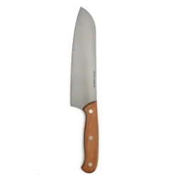 Oosters Koken|Keuken- & Schilmessen*DILLE & KAMILLE D&K santokumes, beukenhouten handvat, 32 cm